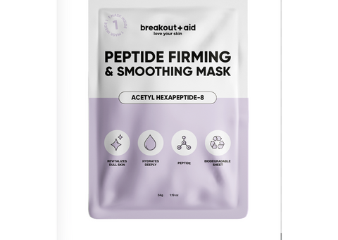 Breakout + aid - Peptide firming & smoothing MASK (verstevigend - hydraterend)
