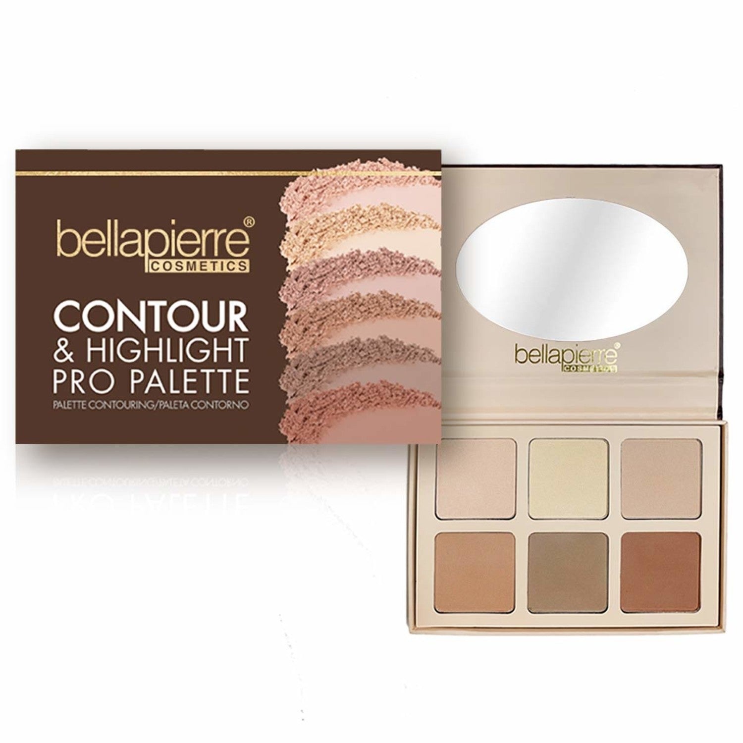 Bellapierre Contour & Highlight Cream Makeup Palette