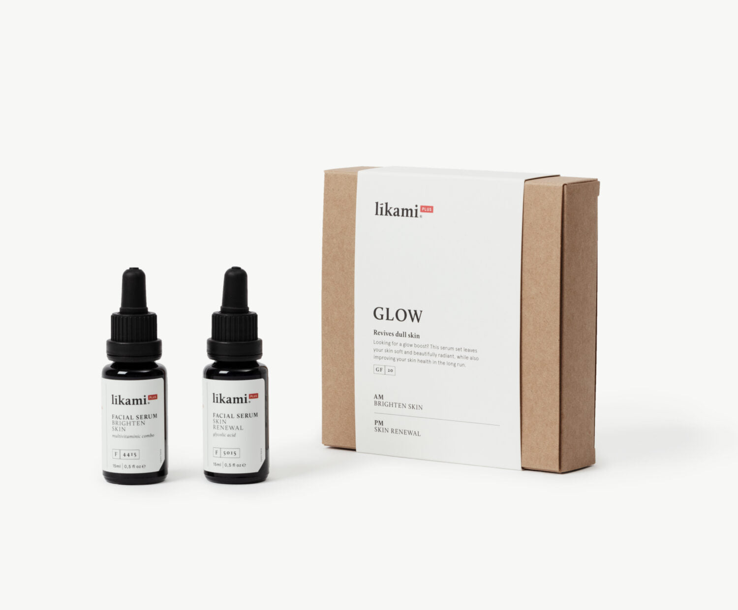 Likami plus - GLOW serum set // focus on reviving & glowing skin